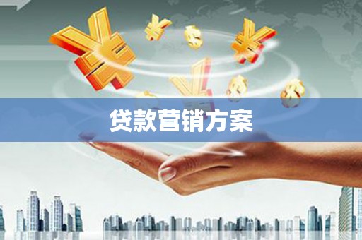 茅箭贷款营销方案