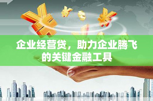 茅箭企业经营贷，助力企业腾飞的关键金融工具